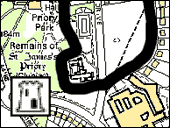 Map of Dudley (© Crown copyright. All rights reserved. BBC licence number 100019855, 2004)