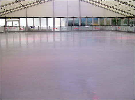 The ice rink