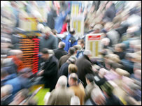 Punters & bookmakers at Cheltenham (Getty image)