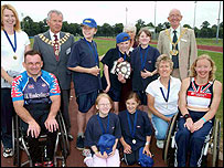 Debbie Brennan (far right)