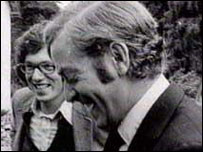 Michael Caine shooting Get Carter on Tyneside