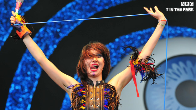 Yeah Yeah Yeahs at T in the Park 2009