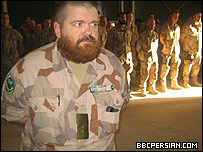 سربازان گروه بازسازی ولایتی در بلخ