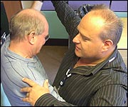 Ray dancing - with Phil!