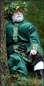 Traditional British Father Christmas