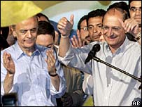 José Serra e Geraldo Alckmin