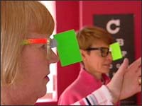 A group practicing the Bates method