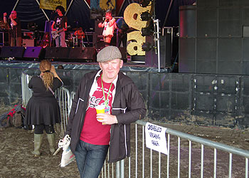 Rob Crossan at Glastonbury 2011