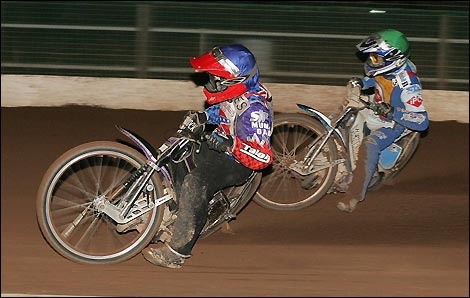 Ben Barker and Krister Marsh (Hywel Lloyd)