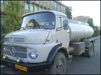 تانکر تخليه ی بدرفت