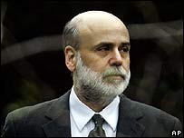 بن برنانکی رئیس بانک مرکزی آمریکا