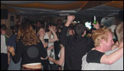 The crowd on the dance floor