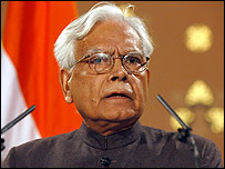 بھارتی وزيرِ خارجہ نٹور سنگھ 