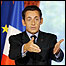 O presidente francês, Nicolas Sarkozy