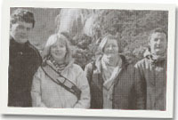 Alan, Haf, Morwen a Dyfed ar y Milford Sound