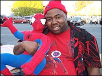 स्पाइडरमैन का प्रशंसक