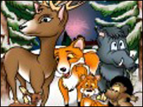 پلنگ در کمين آهو