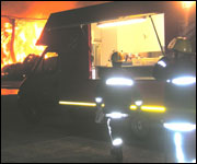 The Emergency Unit in action at Barrow