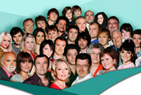 YCast Pobol y Cwm yn dathlu 30 mlynedd