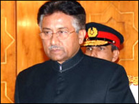 Pervez Müşerref yemin töreninde