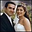 یک عروس و داماد ایرانی 