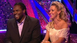 Audley Harrison and Natalie Lowe