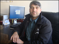 سمونوال همايون عينی رئيس مرکز اطلاعاتی 119پوليس 