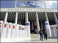 کاخ اجلاسها محل برگزاری اجلاس سران در رم