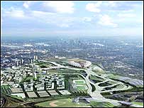 Olympic Park c/o London press office