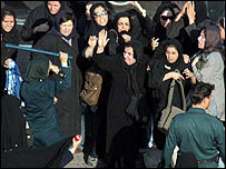 تظاهرات 22 خرداد زنان