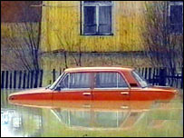 Lụt lội ở vùng Syberia