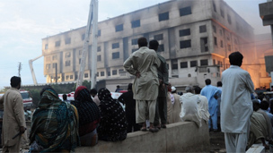 کراچی آتش زدگی