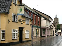 Diss high street