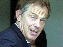 İngiltere Başbakanı Tony Blair