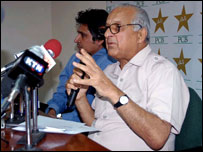 شہریار خان اور رمیز راجہ