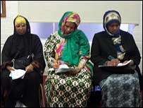 Somali people taking part in the day