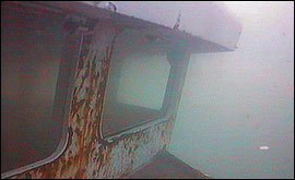 The final resting place for HMS Scylla 