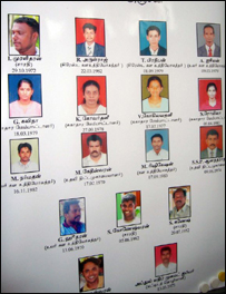 Photos of the murdered aid workers