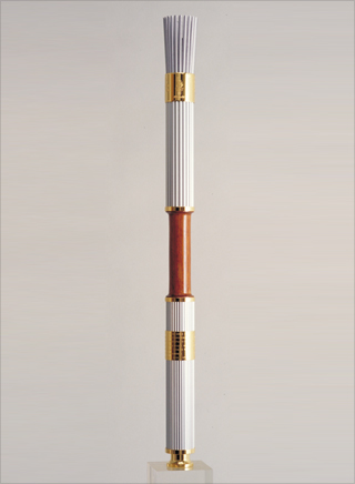 Photo: The torch design for the 1996 Summer Olympic Games