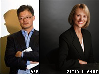 Jerry Yang, Carol Bartz