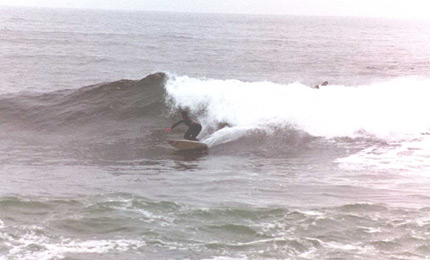 4 hours up the coast from Cannon Beach, and Markus Mead finds some Oregon stoke even though the tide was all wrong. Pic: josh Einsle 07
