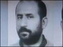 کاظم دارابی - نقاشی دادگاه از روزنامه آلمانی دی ولت