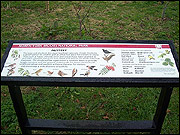 Nuttery sign at Thornton le Dale pond