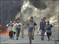 نجف میں ایک بار پھر لڑائی شروع