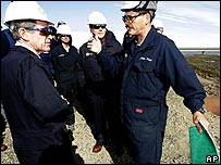 لرد براون رئيس بی پی تنها چند روز قبل از پرودو بازديد کرده بود