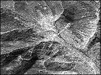 تصوير ماهواره ای از محلی که احتمال می رود آزمايش موشکی کره شمالی در آن انجام شده باشد