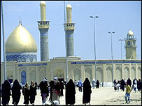 آرامگاه امام حسين در کربلا