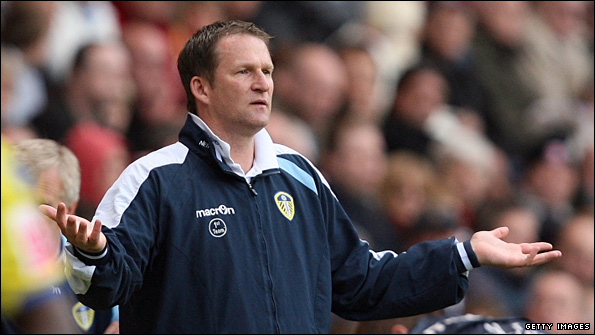 Leeds United manager Simon Grayson