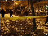 Një shpërthim më i hershëm para godinës së BE-së në Mitrovicë