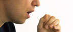 Man Coughing